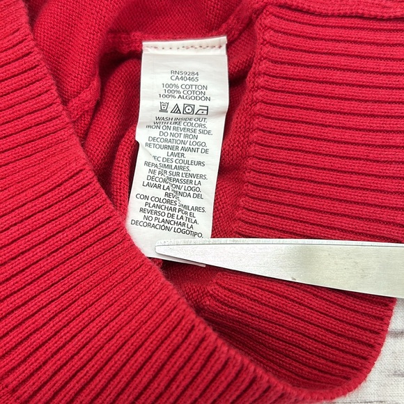 The Children’s Place Red Sweater Boys Size 4T - Picture 5 of 7